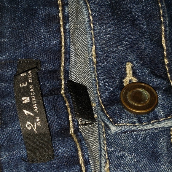 Men's denim shorts Forever 21 - Picture 3 of 3